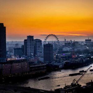 London Awakens – Sunset Over the London Eye & Thames