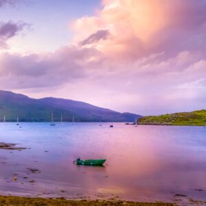 Pastel Dusk on the Loch