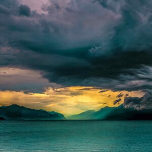 Storm Over Lake Garda