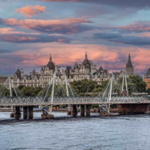 Twilight Over the Thames